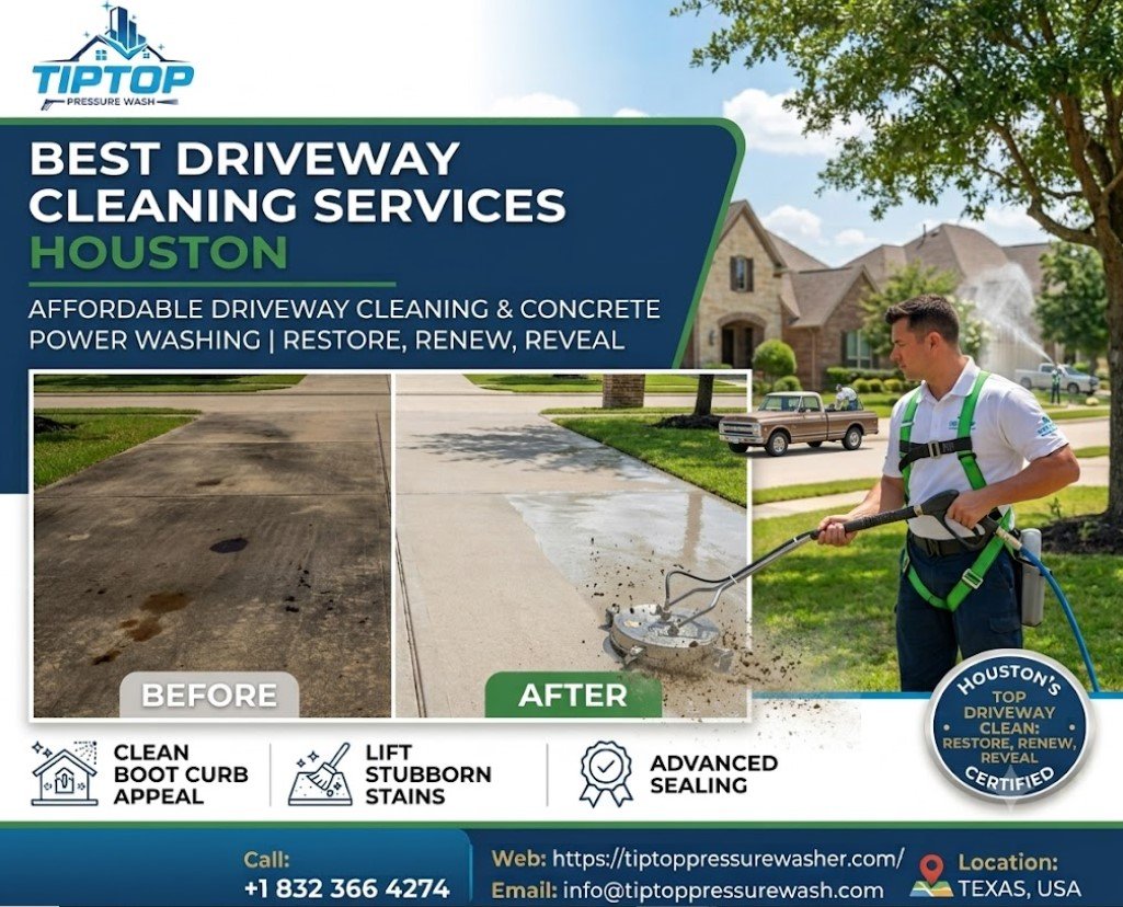 Best Driveway Cleaning Services Houston