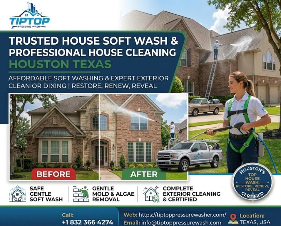 Best House Soft Wash Services Houston