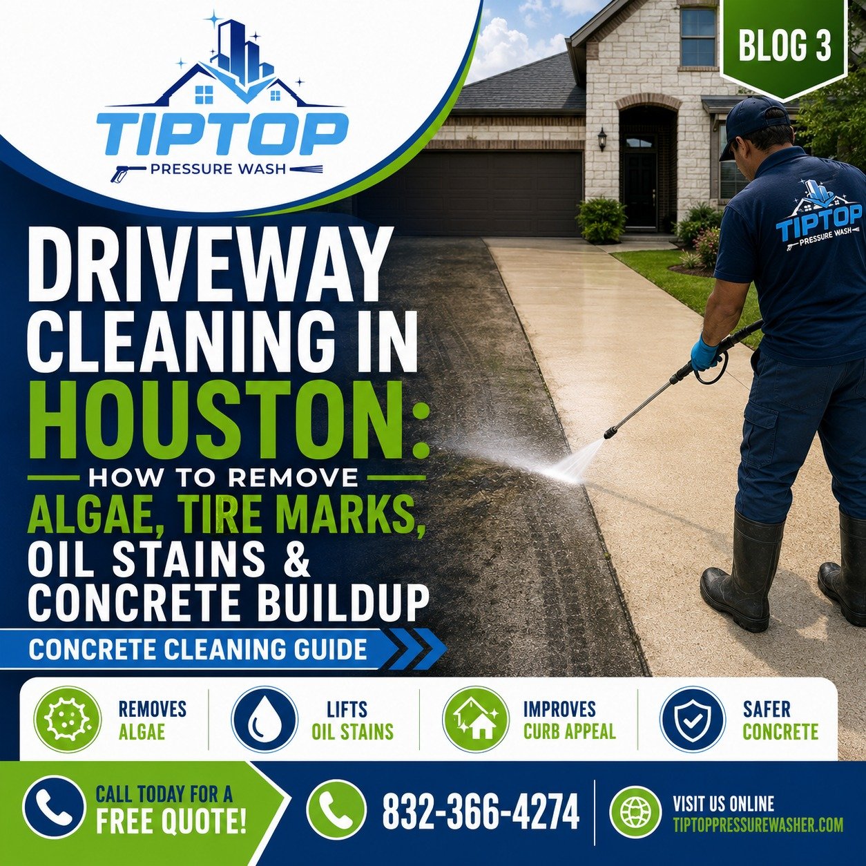 Driveway Cleaning Houston