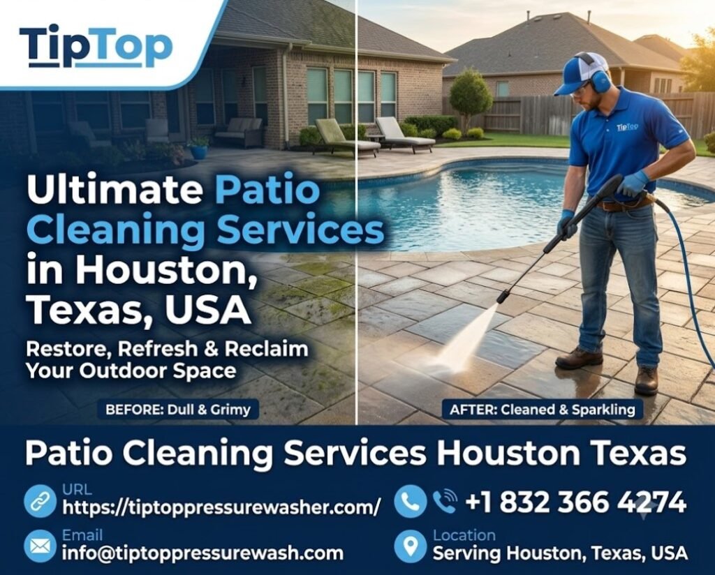 Patio Cleaning Services Houston Texas