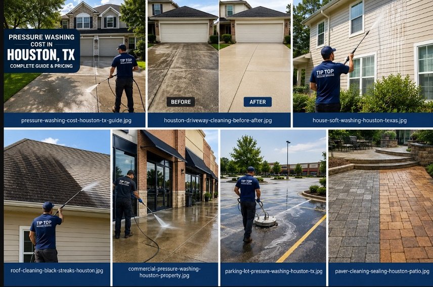 Pressure Washing Cost Houston TX