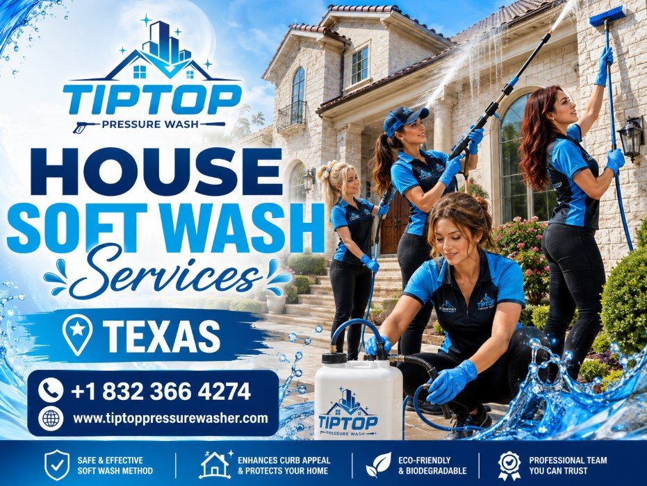 Soft Wash House Cleaning Services