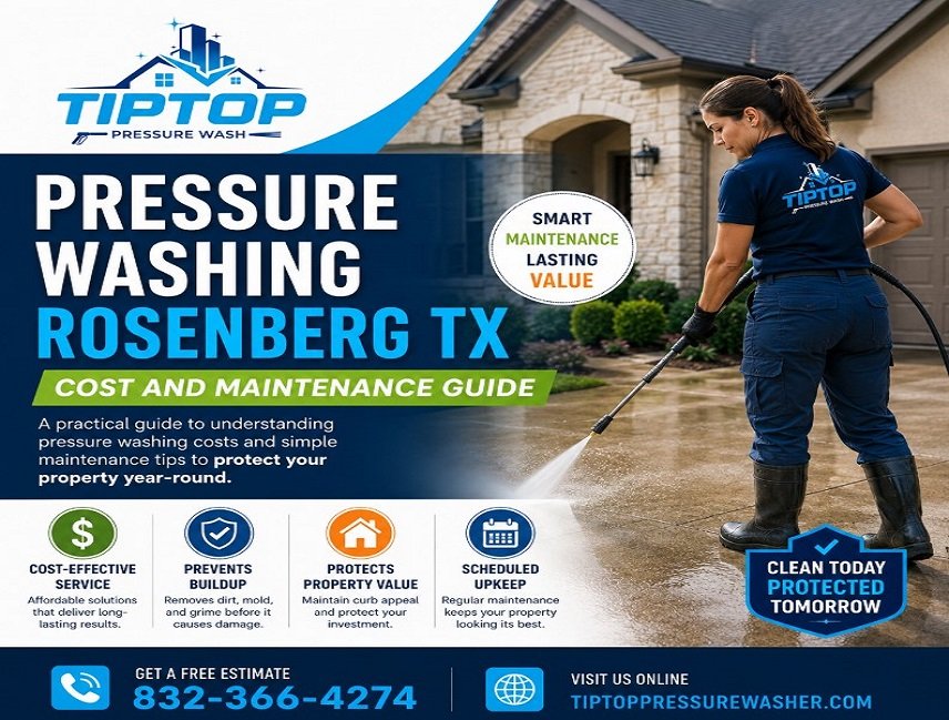 pressure washing Rosenberg TX