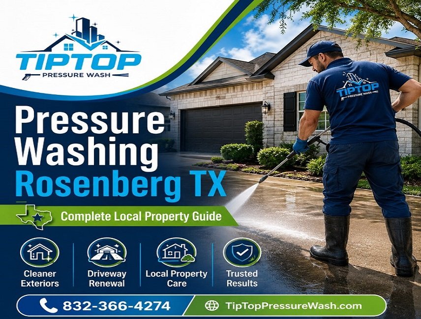 pressure washing Rosenberg TX