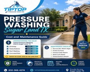 Pressure Washing Sugar Land TX