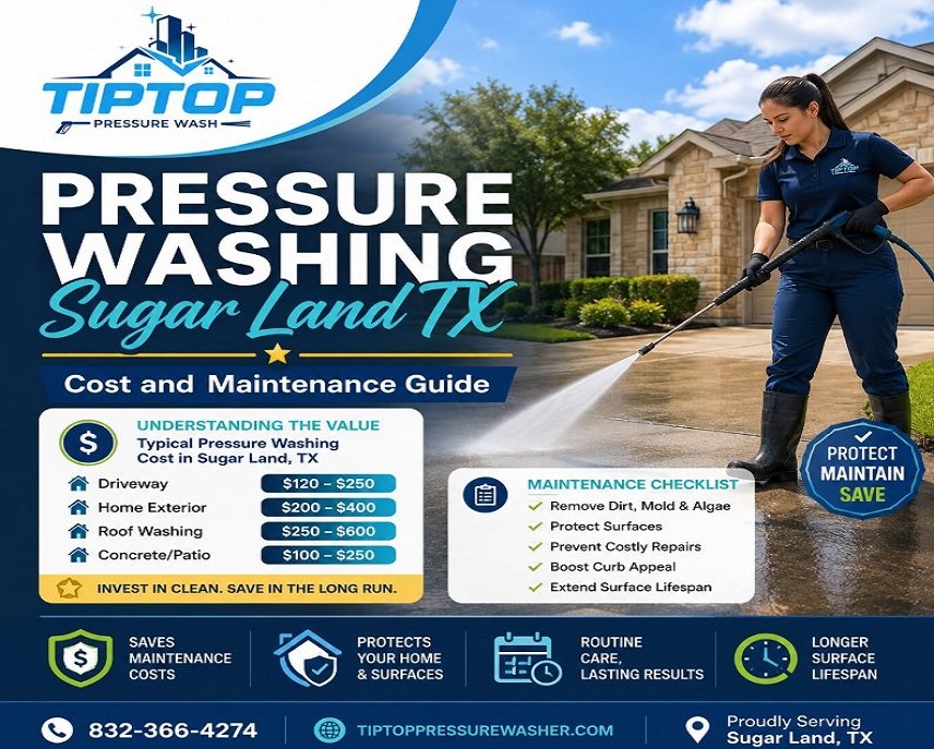 Pressure Washing Sugar Land TX