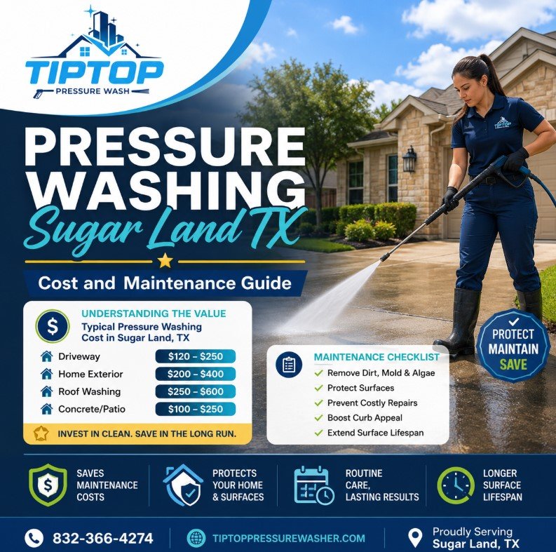 Pressure Washing Sugar Land TX