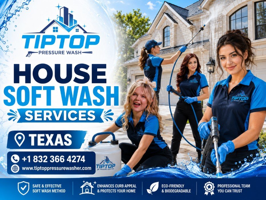 Soft Wash House Cleaning Services