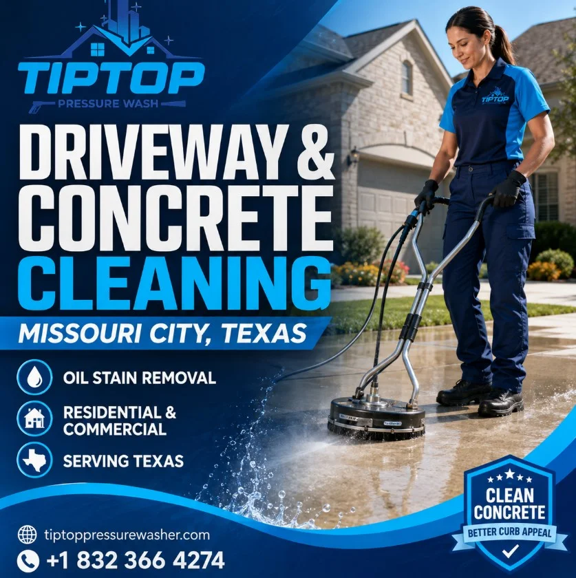 driveway & concrete cleaning