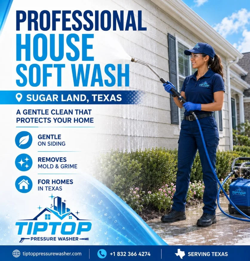 House Soft Wash in Missouri City TX