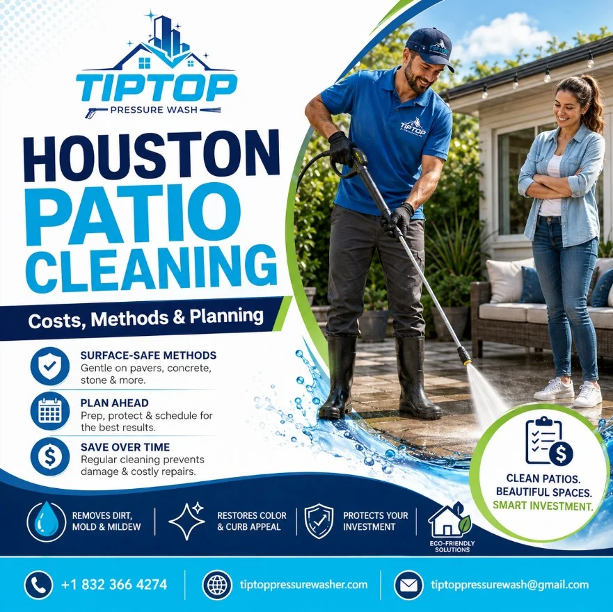 patio cleaning service in Houston