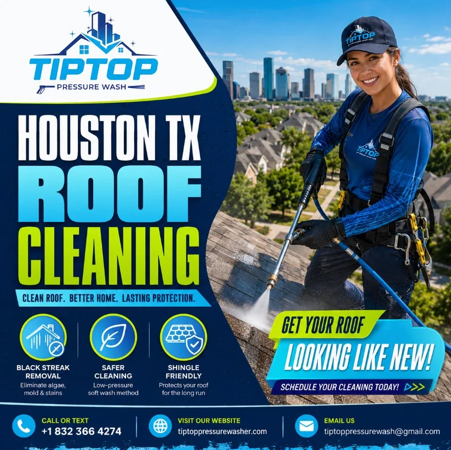 Houston TX Roof Cleaning