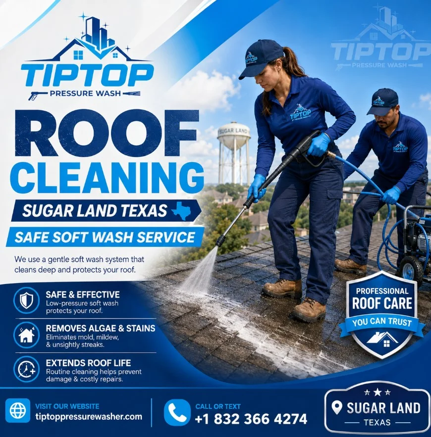Roof Cleaning Sugar Land Texas
