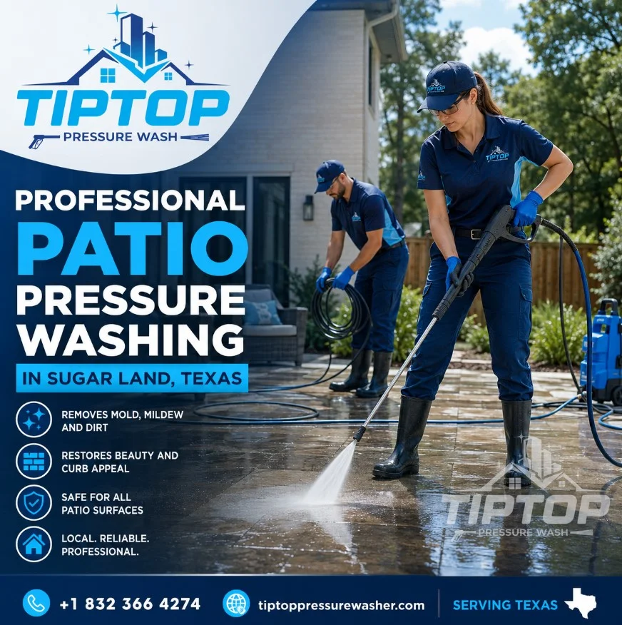 Patio Cleaning in Missouri City