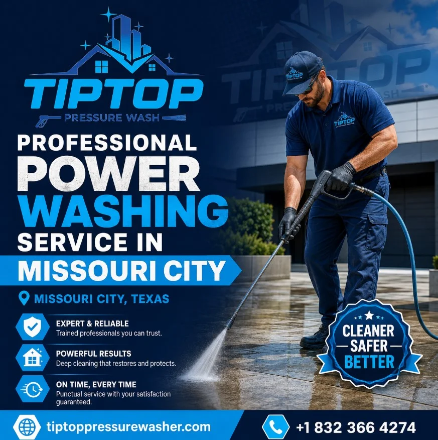 power washing service in Missouri City