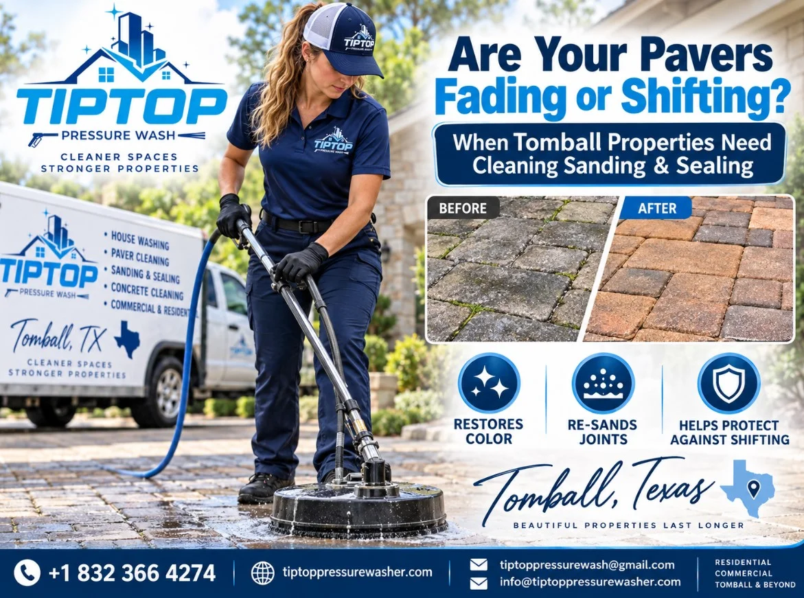 paver cleaning Tomball TX
